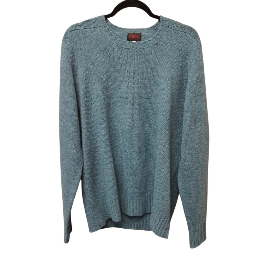 Oconnell Lucas Chelf Mens Shetland Wool Sweater 44 Made In Scotland Heritage